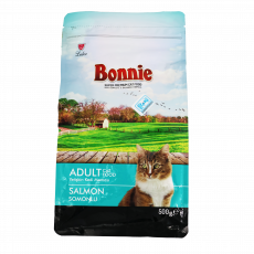 Bonnie Adult Cat Food Salmon 500G