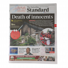Standard Saturday Newspaper