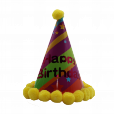 Pb Happy Birthday Party Hat Small