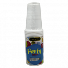 Techpak 25Glasses 300Ml White