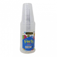 Techpak Party Cups Clear 500Ml 25Pc