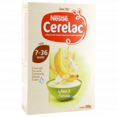 Nestle Cerelac Banana & Wheat...
