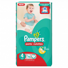 Pampers Pants Unisex Size 4 9-14Kg...