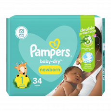 Pampers Newborn Size 1 2-5Kg 34S