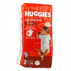 Kim Huggie Dry Comfort Size 2 38S...