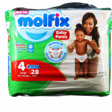 Molfix Pant Maxi Size 4 9-15Kg 28...