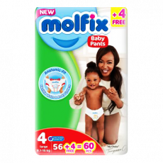 Molfix Pants Size 4 9.1-15Kg 56S