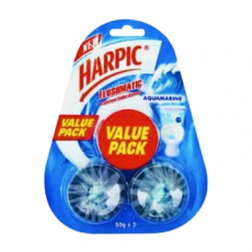 Harpic Bluematic Triple Pk