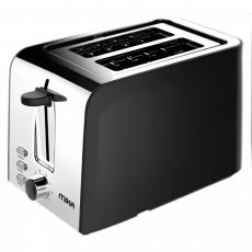 Mika Toaster 2 Slc Ss&Bl...