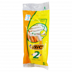 Bic 2 Razor Sh Sensitive Pouch 5+1