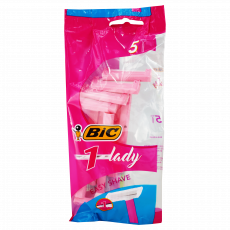 Bic 1 Lady Razor Sh Pouch 5Pc