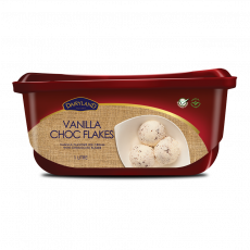Dairyland Vanilla Choco Flakes 1L