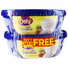 Fd-Rzl Ooh Vanilla Ice Cream 1L