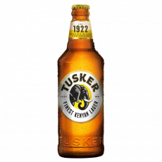 Tusker Lager Beer - 500Ml Bottle