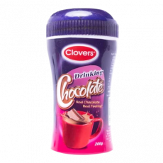 Clovers Drinking Choc  200G Jar