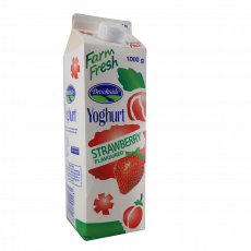 Brookside Strawberry Yoghurt 1Ltr