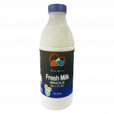 Bio Whole Milk 1Ltr