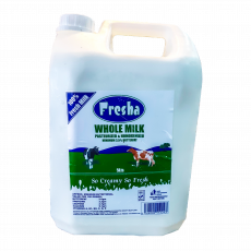 Fresha Whole Milk Pasturized 5L