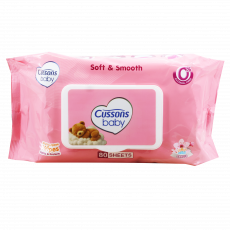 Pzc-Cussons Baby S&S Wipes 80S