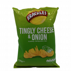 Krackles Cheese & Onion 125G