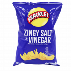 Krackles Salt & Vinegar 125G