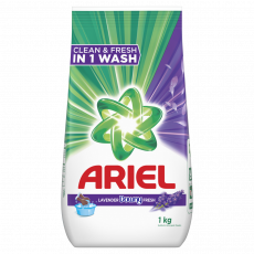 Ariel Detergent Powder Lavender 1Kg