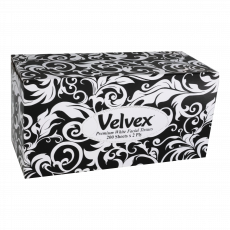 Velvex Facial Tissue Black 200...
