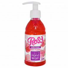 Rosy H/Wsh Pink F/Flwrs 330Ml 12S