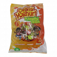 Kenafric Yoghurtassort. Lollipops...