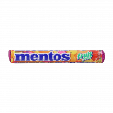 Mentos Gum Fruit Rolls 37.5G