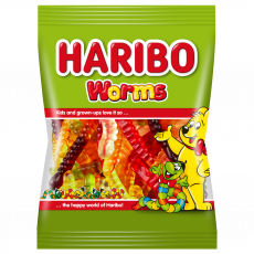 Haribo Wormsfrtflavgums 150G/160G