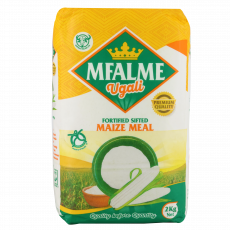 Mfalme 2Kg Sifted Maize Meal