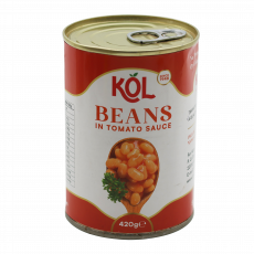 Kol Beans In Tomato Sauce 420G