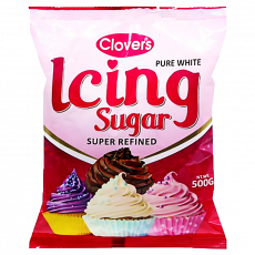 Clovers Icing Sugar Poly 500G