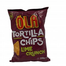Ola Tortilla Lime Crunch 200G