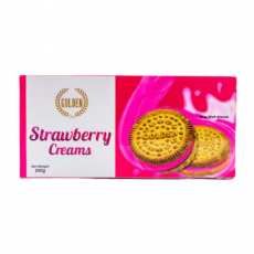 Golden Creams - Strawberry 200G