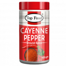 Top Food Cayenne Pepper 100Gm (Jar)