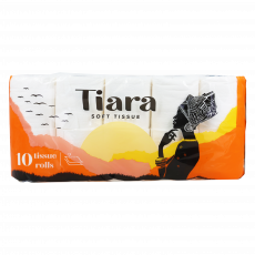 Zkl Tiara Toilet Paper - Ten Pack