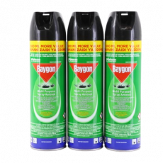 Baygon Multi Purp Spray 3*500Ml