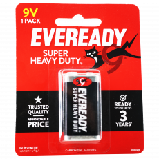 Eveready Battery Black 1222 9V