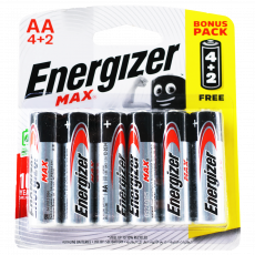 Energizer Max 4+2 Aaa E92Bp6