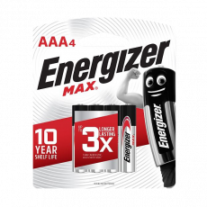 Energizer Aaa E92 Bp4 4Pack