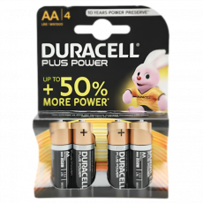 Duracell Plus Power Aa 4 Cells