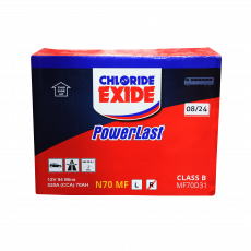Chloride Exid Battry N70Mfr...