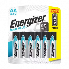 Energizer Max Plus 12*Aa 4+2
