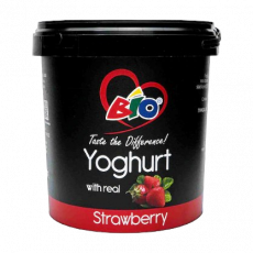 Bio Yoghurt Strawberry  1Ltr