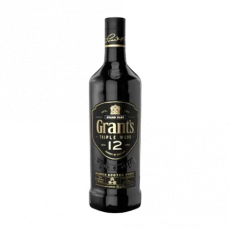 Grants 12 Yrs Tripple Wood 750Ml