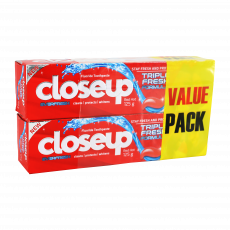 Close Up Red Hot Twin Pack 125G...