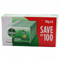 Dettol Original  Soap 90*6