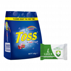 Toss Detergent Powder Blue 1Kg...